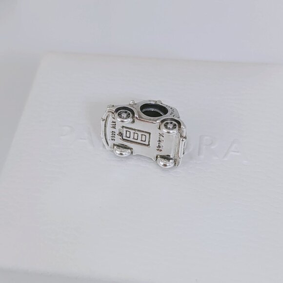 Pandora Electric Car Charm Dangle S925 Sterling Silver Bracelet Pendant Gift - Picture 7 of 10